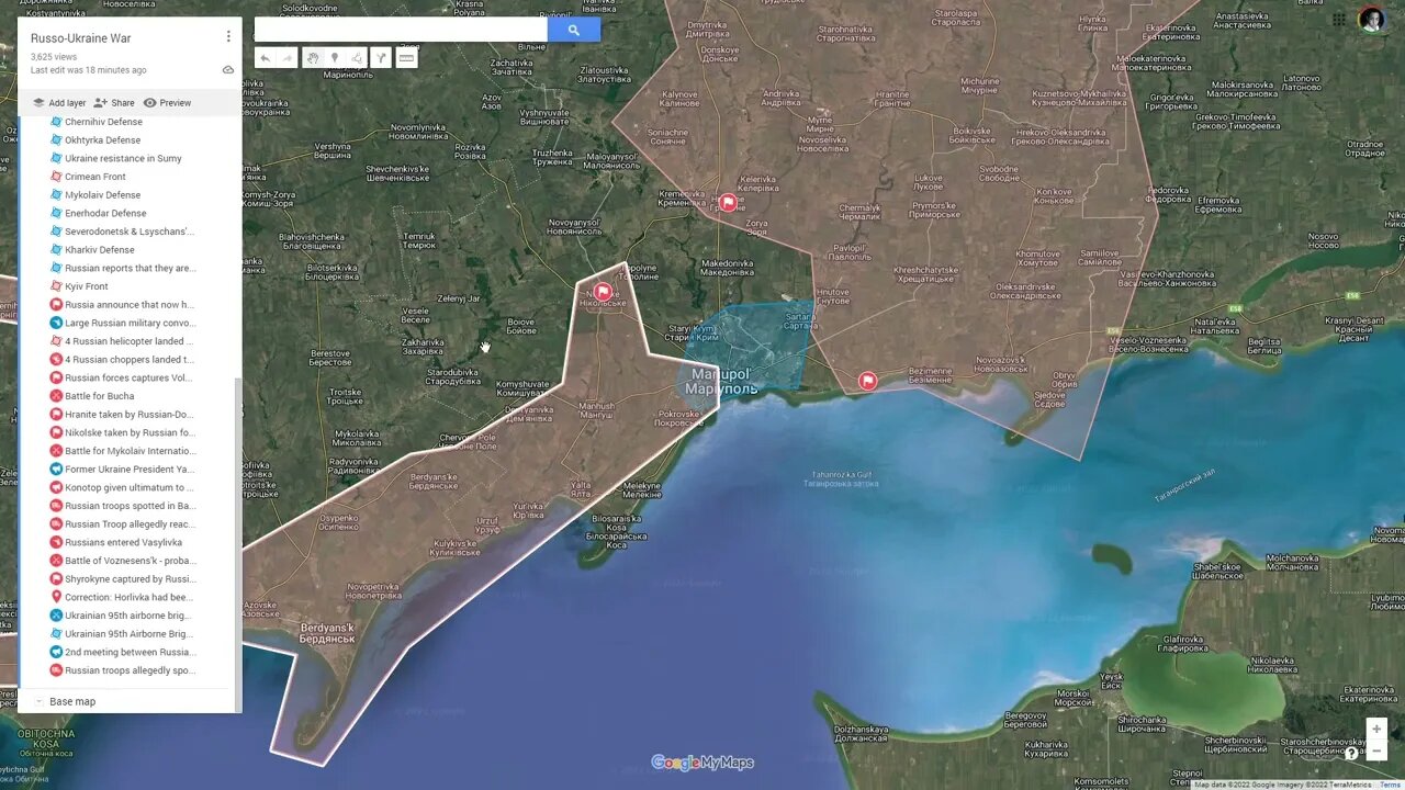 [ Siege of Mariupol ] Russian forces captures more towns around Mariupol