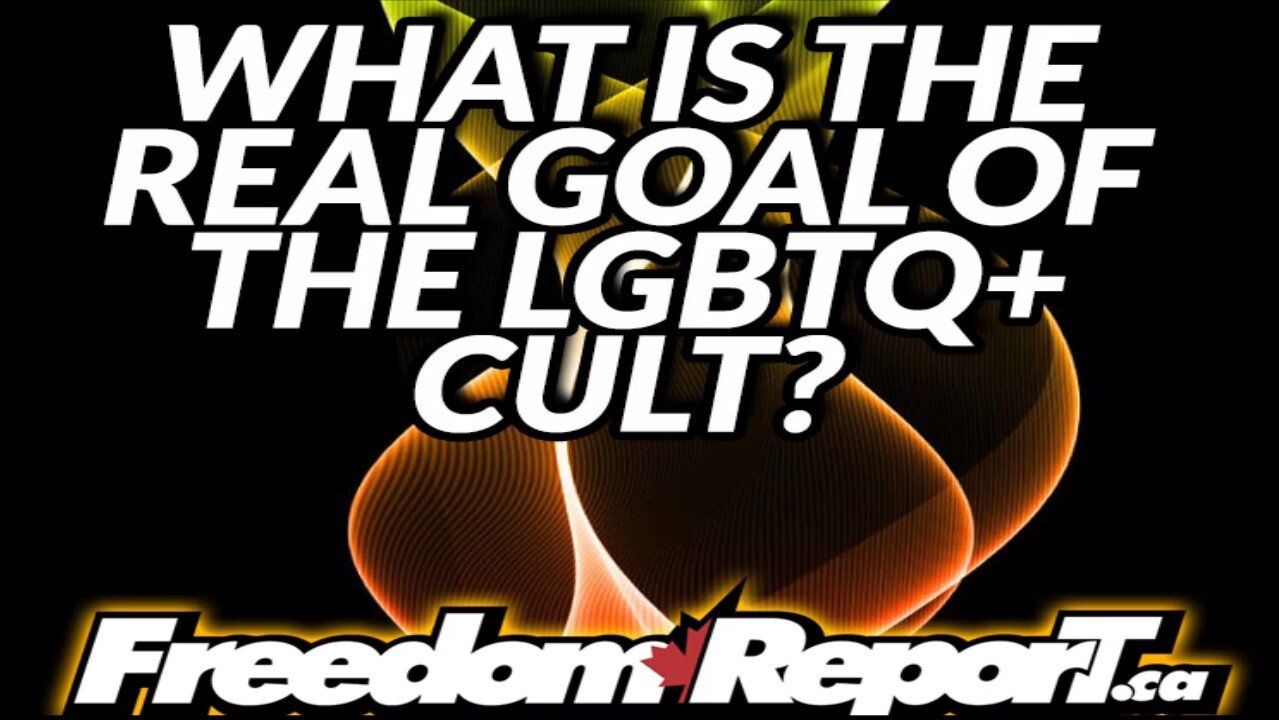 What Is The Real Goal of The Radical LGBTQ+ and Radical Left With Their Pedophelia and Hate