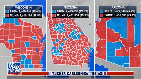 Just 21,500 Votes Determined The 2020 Presidential Election!