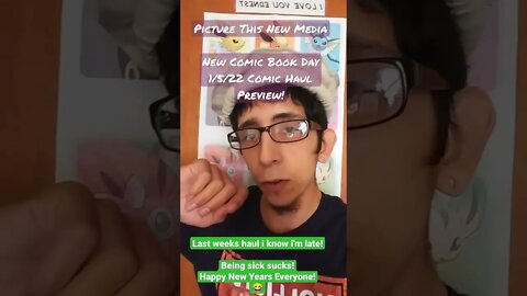 1/5/22 New Comic Book Day Haul Preview | Picture This New Media #Shorts #ncbd