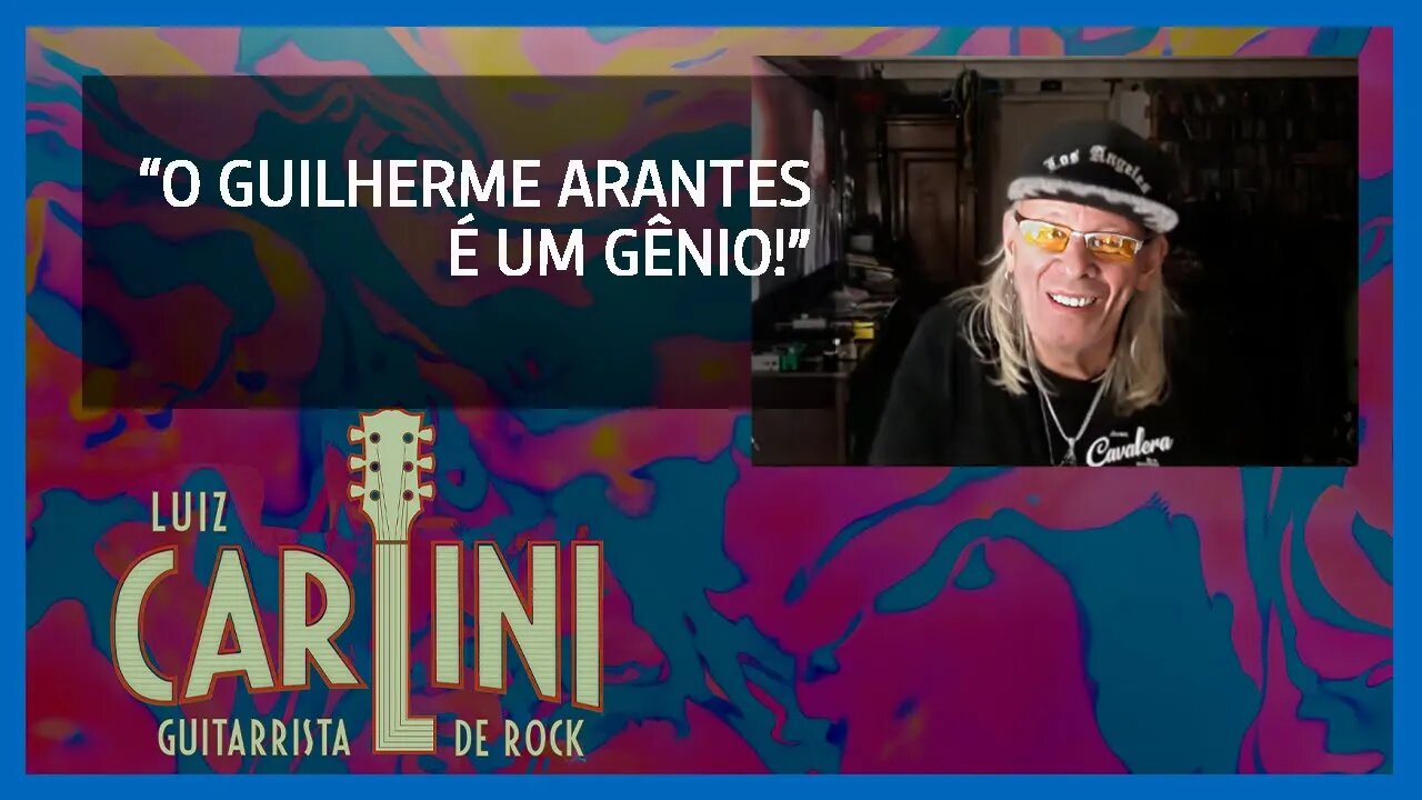 Corte da Live | Luiz Carlini do Tutti Frutti | Tocando com Guilherme Arantes