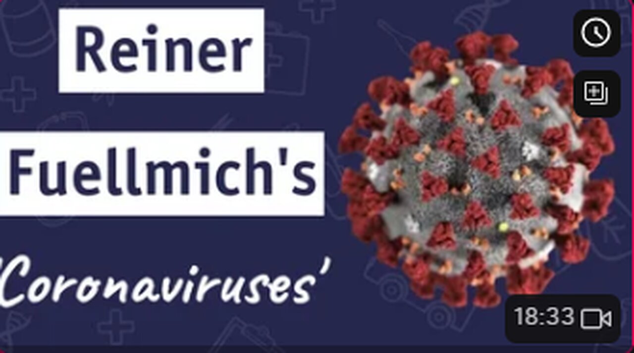 REINER FUELLMICH'S CORONAVIRUS OPERA by Dr Samantha Bailey