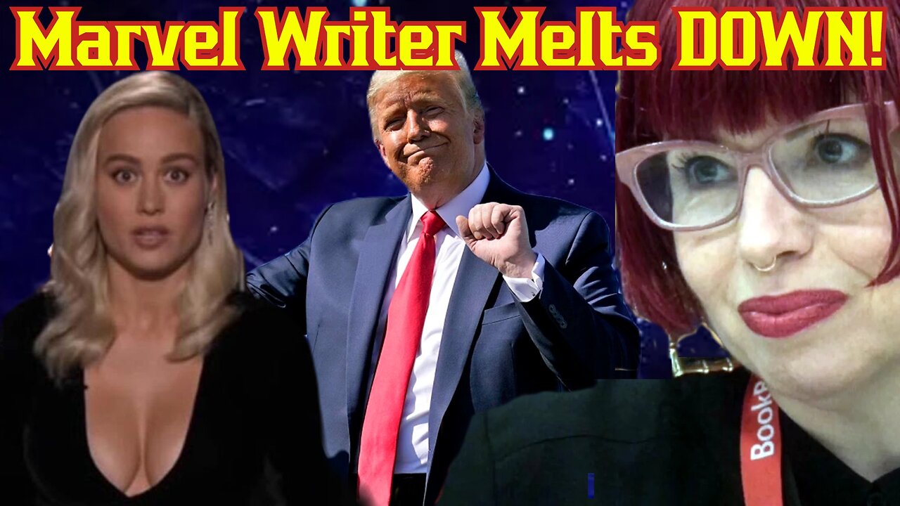 Marvel's Captain Marvel Writer LOSES It Over Donald Trump Election Victory