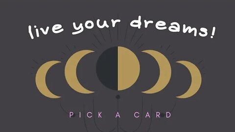 Living the Dream Life Pick a Card Reading Pendulum