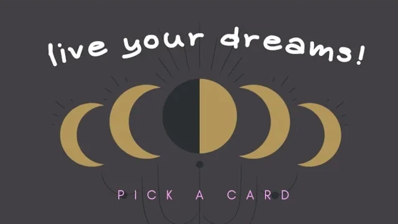Living the Dream Life Pick a Card Reading Pendulum