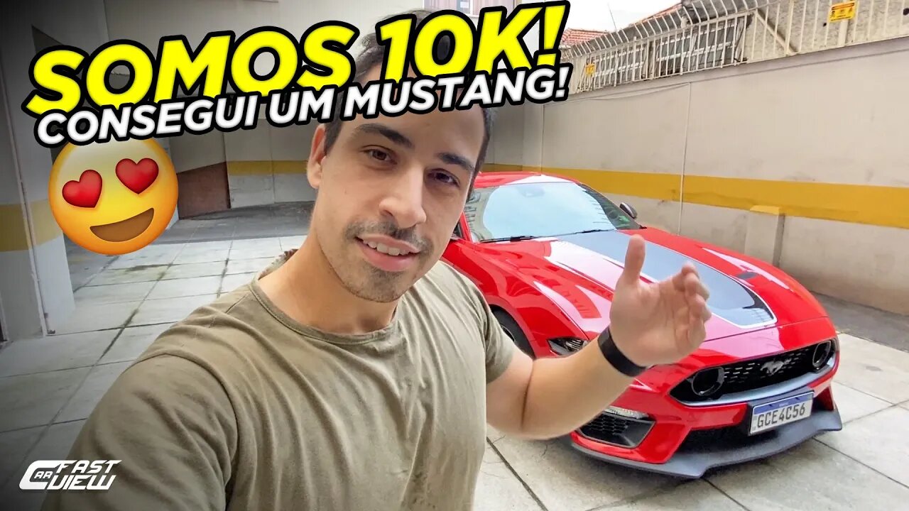 CONSEGUI UM MUSTANG MACH1 2021 GRAÇAS À VOCÊS, MUITO OBRIGADO, SOMOS 10 MIL INSCRITOS! Fastcarview