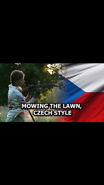 Mowing the Lawn, Czech Style
