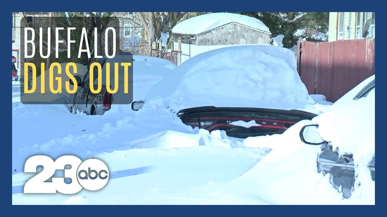 Buffalo residents digging out of snow storm