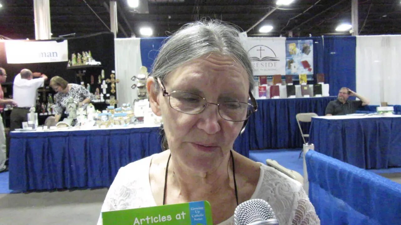 Voices of the authors Ellen Tomaszewski at the Catholic Marketing Trade Show