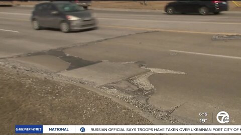 Michigan drivers fed up with the potholes, costs of damage repair