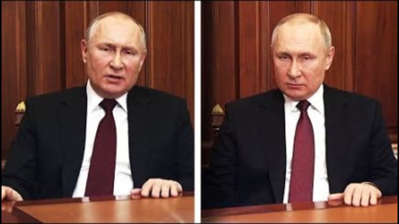 Putin Appears to Wear Same Suit in Speeches Aired Days Apart