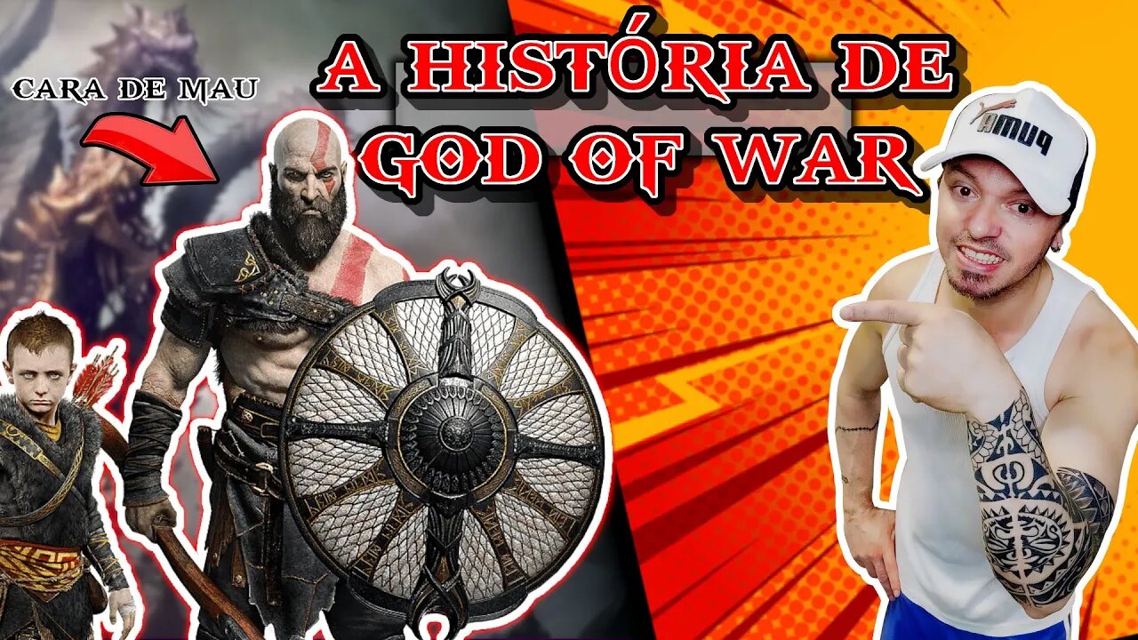 A História de GOD OF WAR resumida daquele jeito - Resumão dos resumos