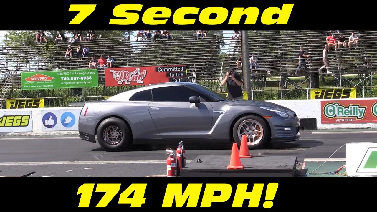 RWD R35 Nissan GTR | 7.98 at 174MPH