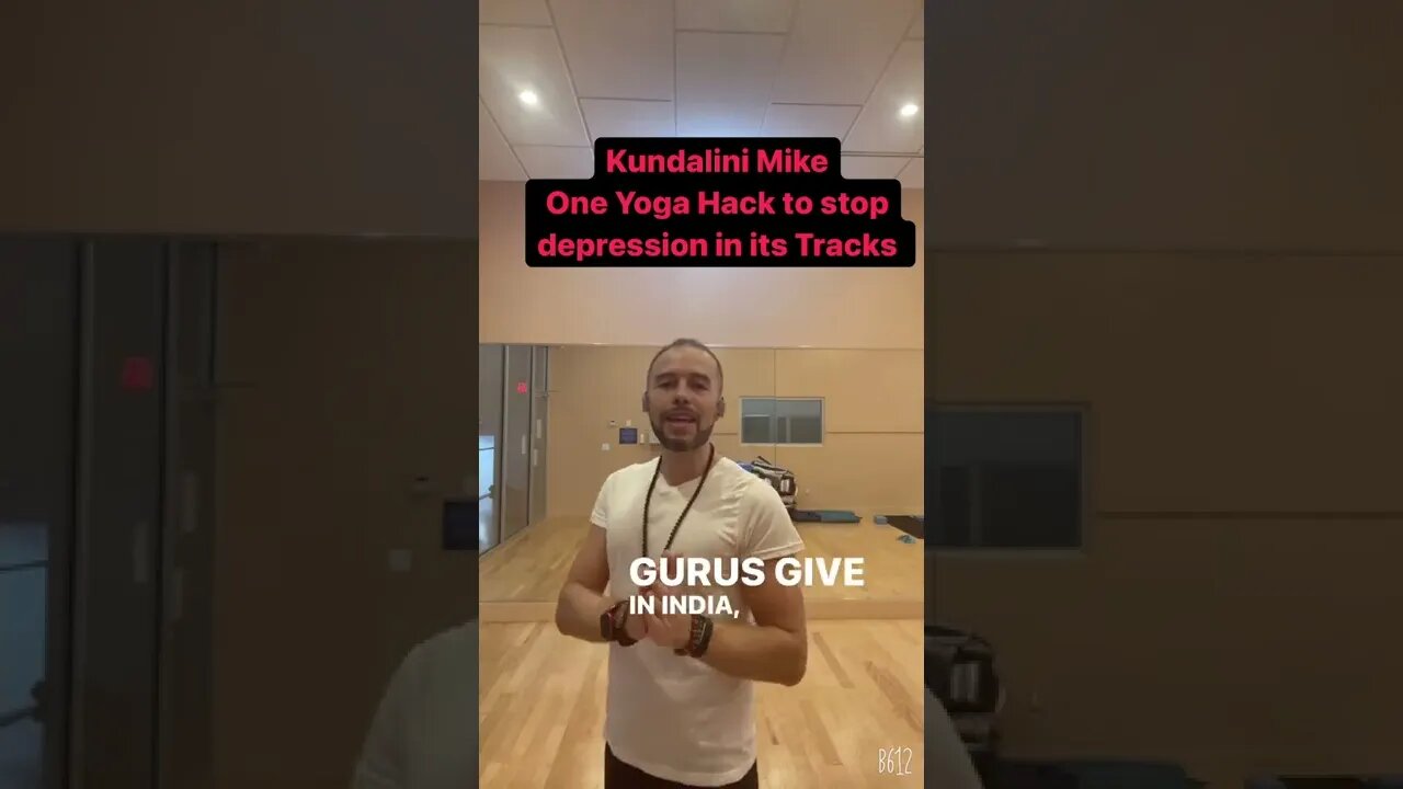 One #Yoga #Hack to stop #depression in its Tracks .For more #awesome #check my Insta#kundalini #now