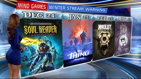 Winter Stream Warning 2024 - Winter Horror Gaming Event