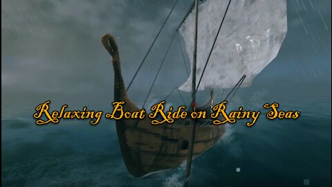 Relaxing Boat Ride in Valheim