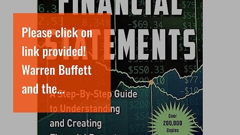 Please click on link provided! Warren Buffett and the Interpretation of Financial Statements: T...