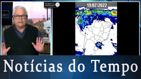 Previsão de geadas no Sul e áreas pontuais de instabilidade no centro-oeste