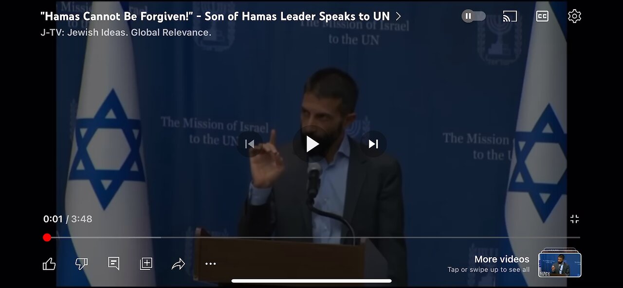 Son of Hamas founder speaks out