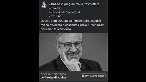 Diretta del 2 Febbraio con Zainz