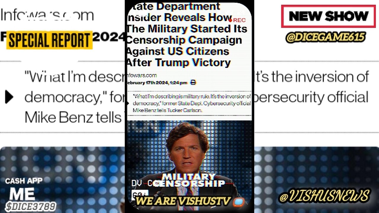 The Military Started Its Censorship Campaign Against U.S. Citizens After Trump's Victory...