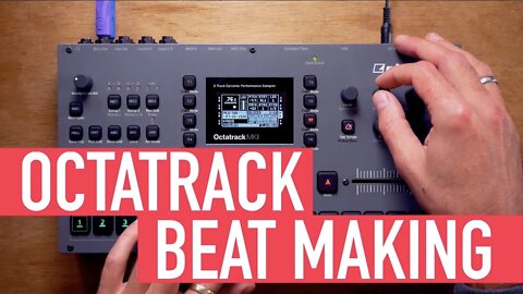 making a SUPER CHILL beat // OCTATRACK