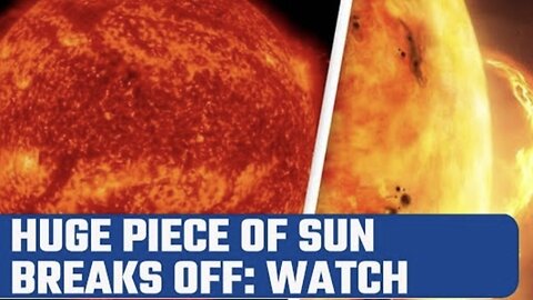 NASA: Massive segment of the Sun breaks off; video captured by James Webb telescope | Oneindia News