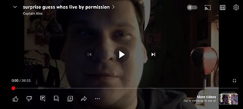 a captain actually needs permission from their parents to go live huh