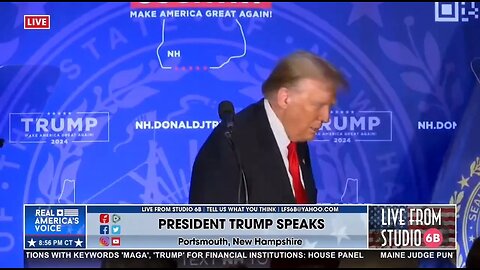 Trump's Hysterical Biden Imitation