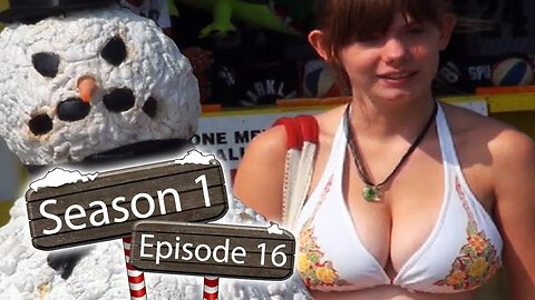 Scary Snowman Hidden Camera Practical Joke Wildwoods New Jersey (Part 1) | Season 1 Episode 16
