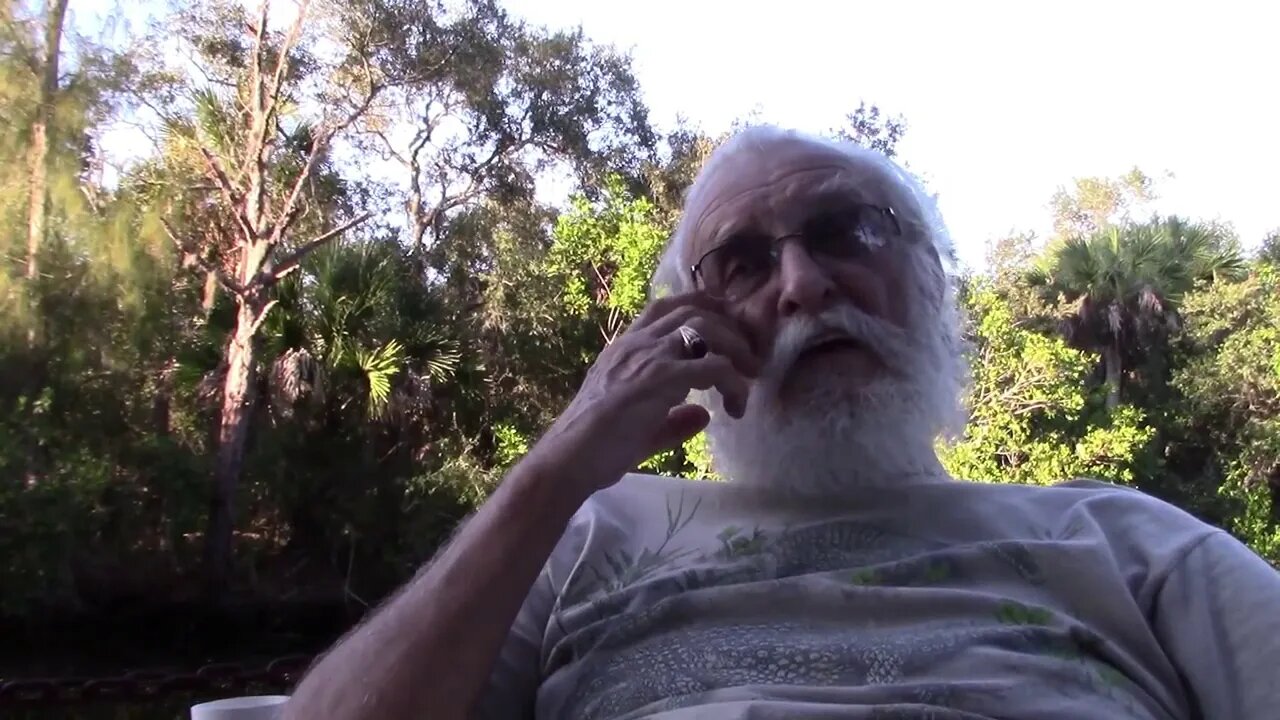FATHER FISH AT HOME ON CURRY CREEK