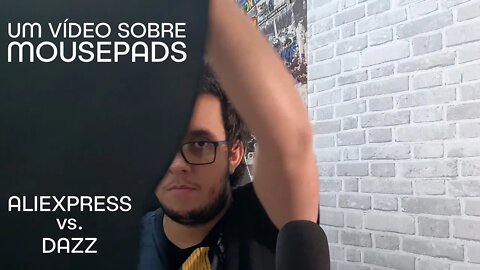 MOUSEPAD do ALIEXPRESS vs MOUSEPAD de MARCA