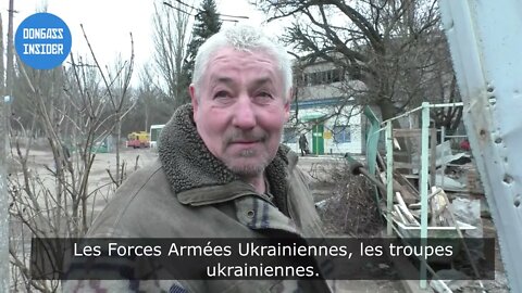 RPD - L'armée ukrainienne bombarde Gorlovka à l'artillerie lourde - 28.02.2022
