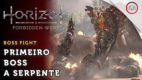 Horizon Forbidden West, Boss Fight, Primeiro Boss a serpente | super dica PT-BR