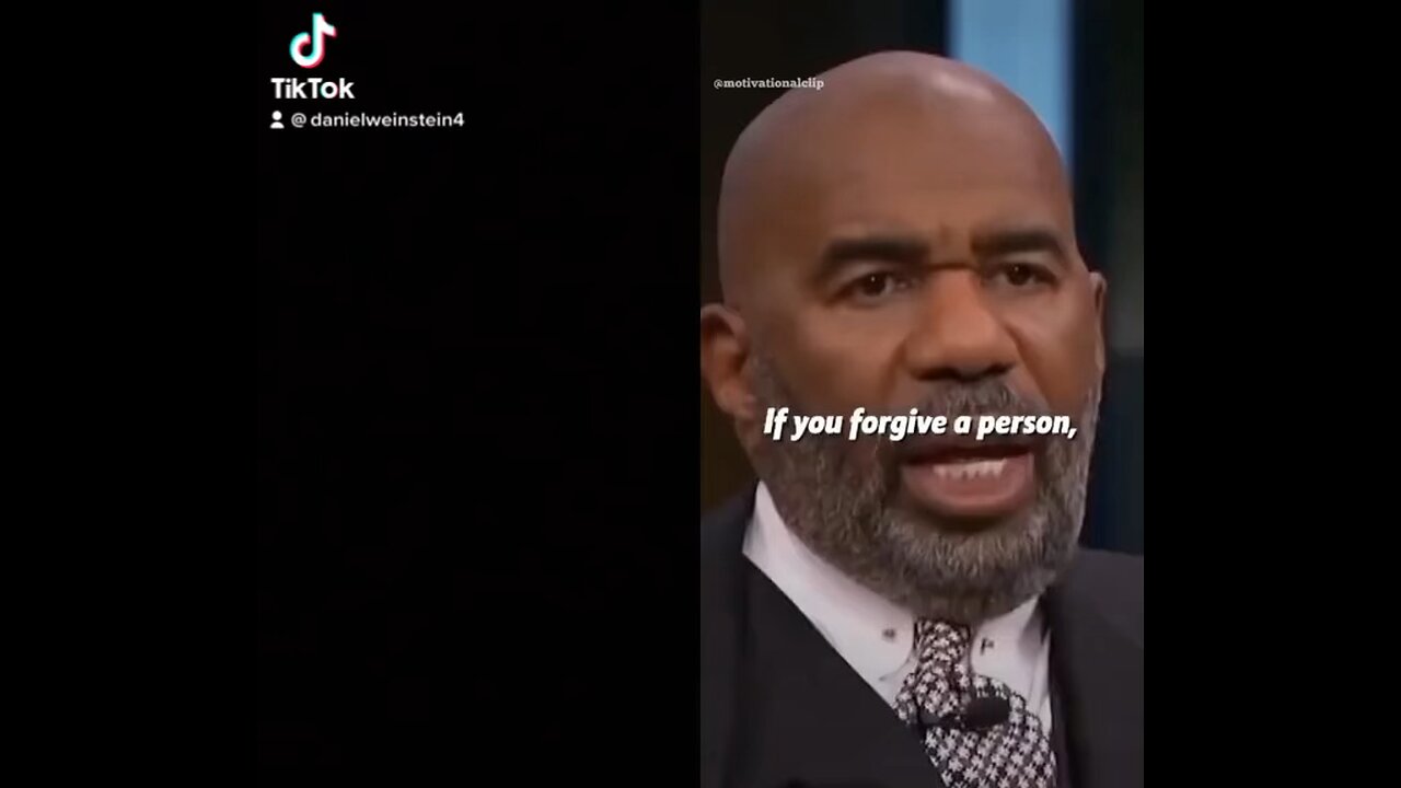 You forgive someone