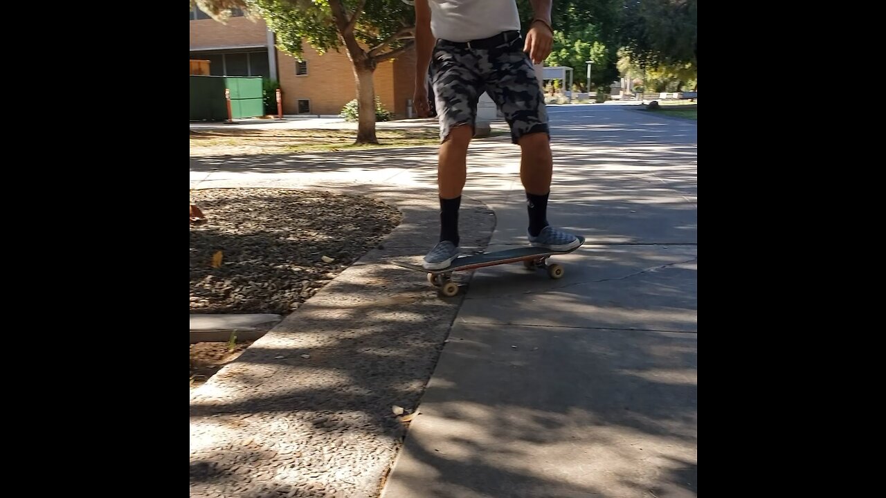 Asu ride on angle curb