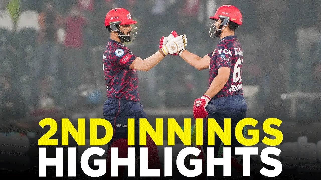 Match 1 | HBL PSL 9 | 2nd Innings Highlights | Lahore Qalandars vs Islamabad United