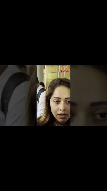 Nushrratt Bharuccha looks SHOCKED & scared as she arrives in India from Israel 📸✈️