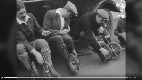 Roller skates in the 1920's