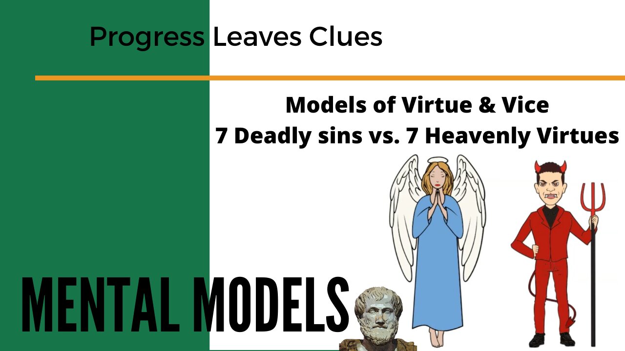 MUST KNOW Knowledge: Defeat Vice & Model Virtue - The Golden Mean, 7 Deadly Sins, 7 Heavenly Virtues