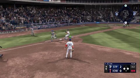 MLB The Show 22 1st base glitch