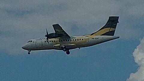 ATR72-600 PR-PDS vindo de Itaituba para Manaus