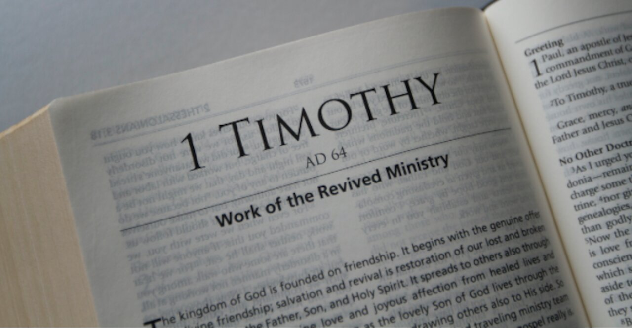 1 Timothy 1