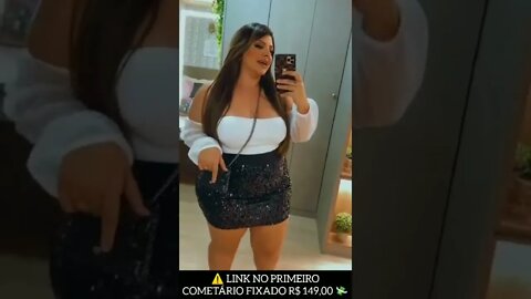 🛑 SAÍA PAITE COM ELÁSTICO MAIS GROSSO E PUNHO MAIS LARGO PLUS SIZE