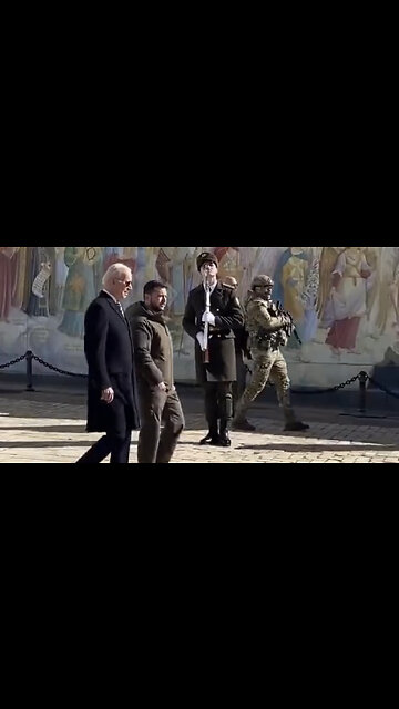 Breaking. Biden is in UKRAINE. Why not in Ohio ? Where Americans need help