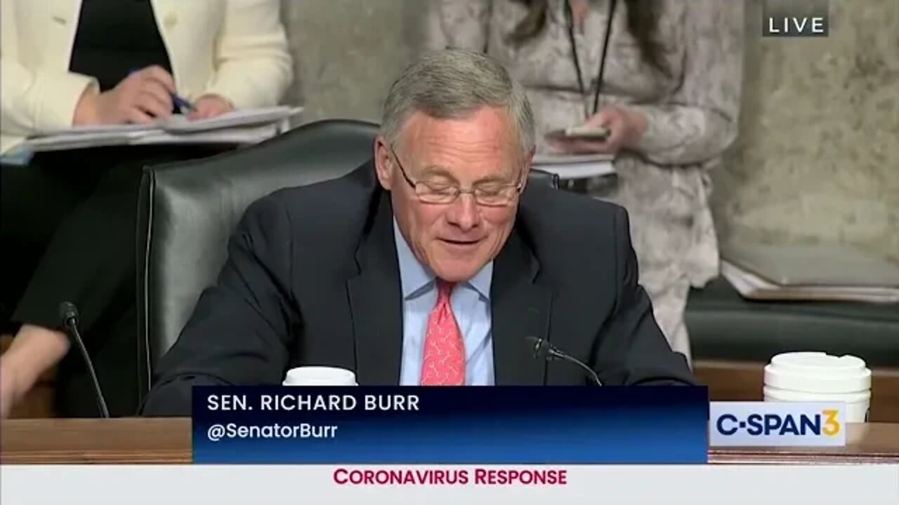Sen Burr Slams Biden for ‘Squandering’ COVID Response