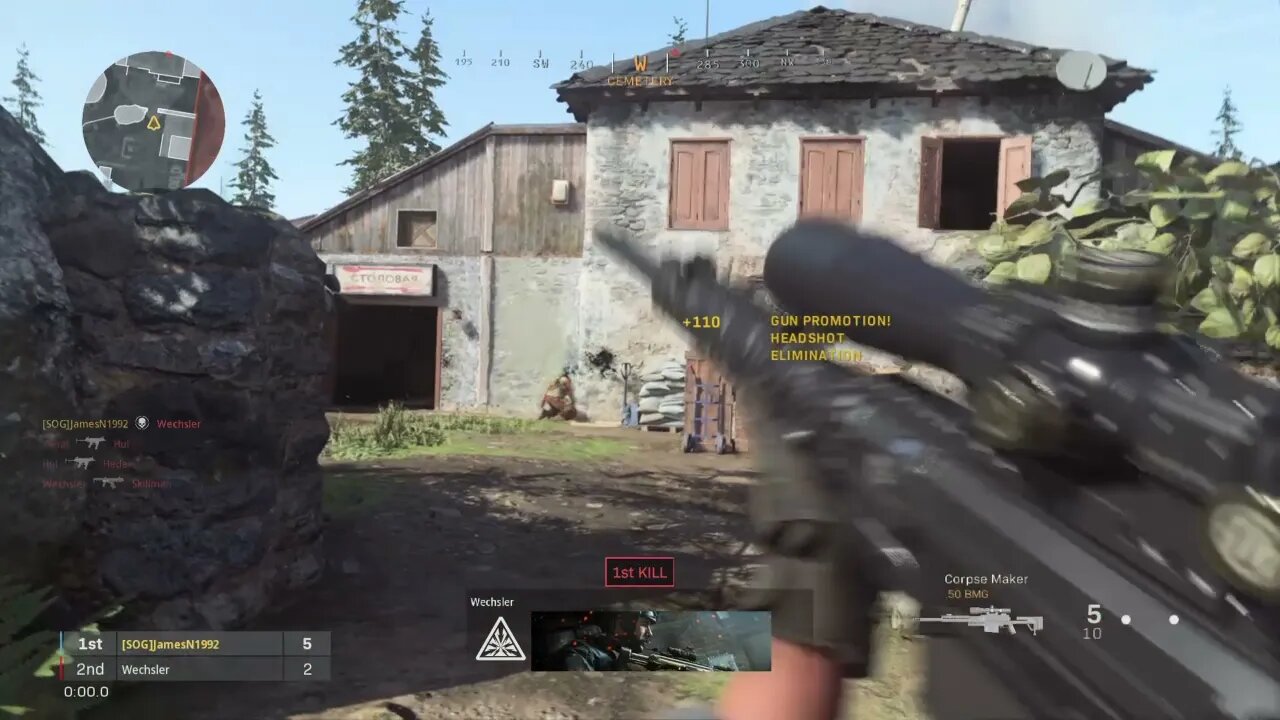 Call of Duty: Modern Warfare MP Bot Gameplay 26