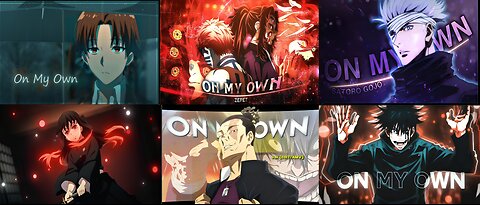Top 6 AMV Edits - On My Own [EDIT/AMV]