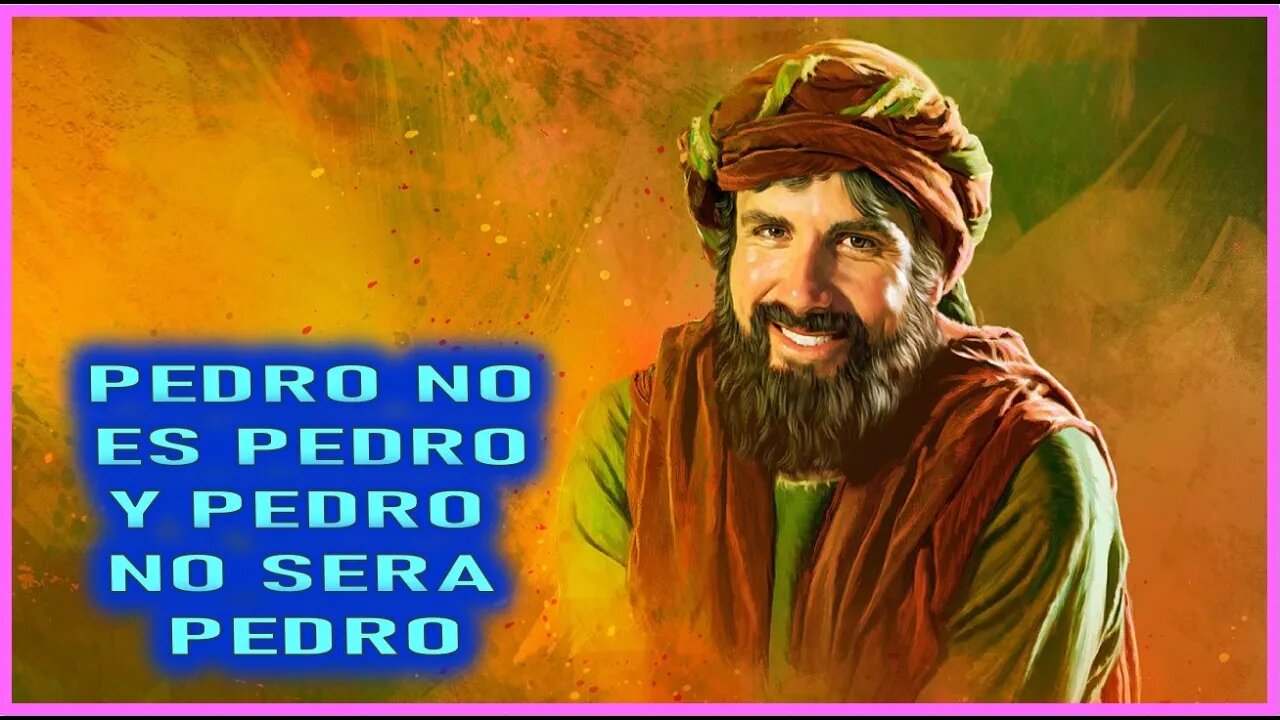 MENSAJE DE MARIA SANTISIMA VIRGEN A PEDRO REGIS - PEDRO NO ES PEDRO Y PEDRO NO SERA PEDRO