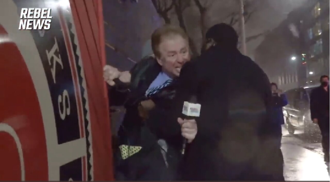 Last fall Trudeau’s personal bodyguards beat up Rebel News reporter David Menzies